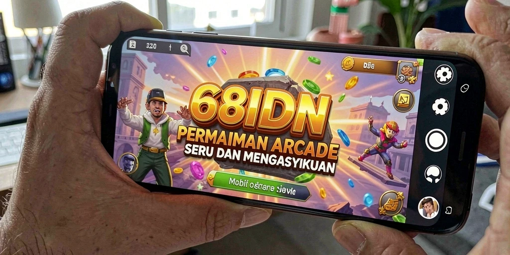 Tampilan gameplay menarik dari 68IDN dalam aksi arcade.