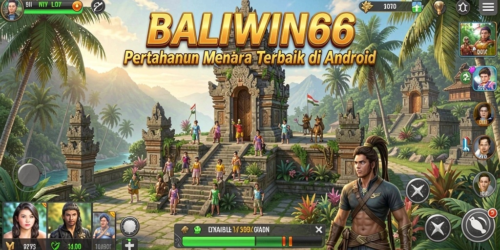 Tampilan gameplay BALIWIN66 yang seru dan menegangkan dalam pertahanan menara.