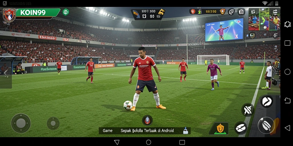 Tampilan gameplay KOIN99 yang menarik dan realistis.