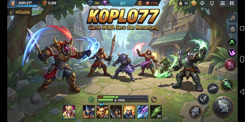 Tangkapan layar gameplay <strong>KOPLO77</strong> yang menunjukkan aksi seru dalam pertarungan.