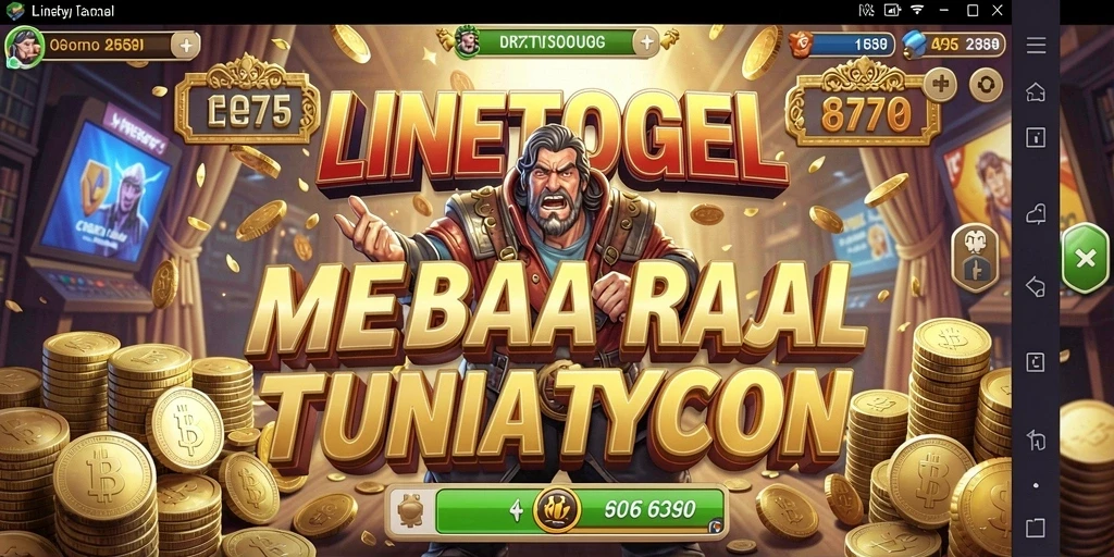 Tampilan gameplay Tycoon yang menarik dan menantang di LINETOGEL.